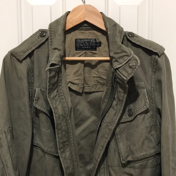 j crew garrison fatigue jacket
